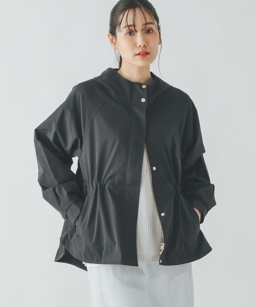 GLOBAL WORK(グローバルワーク)の「撥水軽やかマンパ/243794(マウンテンパーカー・レディース・ベージュ/ネイビー/アイボリー/カーキ・LARGE/MEDIUM)」の1枚目の写真