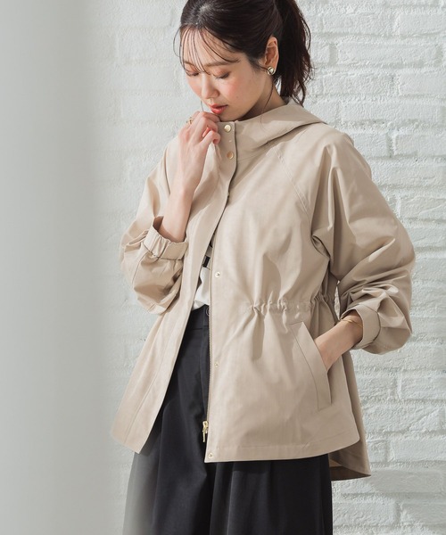 GLOBAL WORK(グローバルワーク)の「撥水軽やかマンパ/243794(マウンテンパーカー・レディース・ベージュ/ネイビー/アイボリー/カーキ・LARGE/MEDIUM)」の17枚目の写真