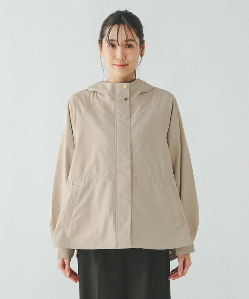 GLOBAL WORK(グローバルワーク)の「撥水軽やかマンパ/243794(マウンテンパーカー・レディース・ベージュ/ネイビー/アイボリー/カーキ・LARGE/MEDIUM)」の19枚目の写真