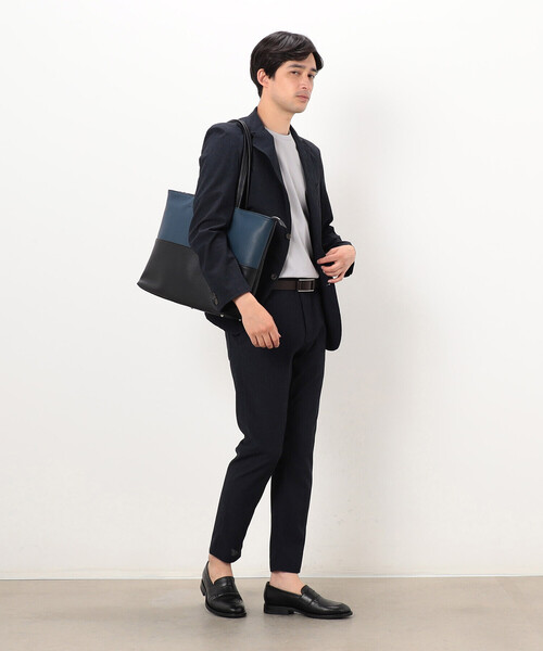 COMME CA ISM（コムサイズム）の「【セットアップ対応】３Ｄエアートリコット ジャケット（テーラードジャケット・メンズ・ブラック/ネイビー・SMALL/MEDIUM/LARGE/X-LARGE）」の22枚目の写真