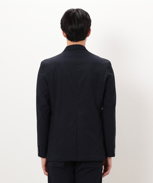 COMME CA ISM（コムサイズム）の「【セットアップ対応】３Ｄエアートリコット ジャケット（テーラードジャケット・メンズ・ブラック/ネイビー・SMALL/MEDIUM/LARGE/X-LARGE）」の6枚目の写真