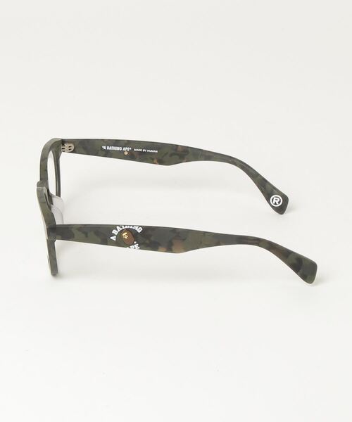 A BATHING APE(アベイシングエイプ)の「OPTICAL FLAME #14(サングラス・メンズ・ブラック/グリーン/グレー・FREE)」の10枚目の写真