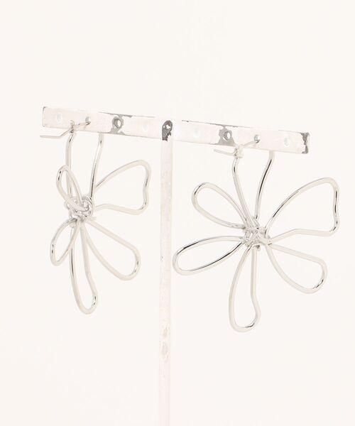 Burner(バーナー)の「【OKUOKU 0909】フラワー シンプル デザイン 両耳ピアス oku-pierce-724969757453-4【RBTS】(ピアス(両耳用)・レディース・シルバー/ゴールド/ゴールド系その他/シルバー系その他・FREE)」の10枚目の写真