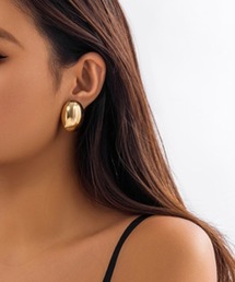 【OKUOKU　0909】フラワー シンプル デザイン 両耳ピアス oku-pierce-724969757453-4【RBTS】