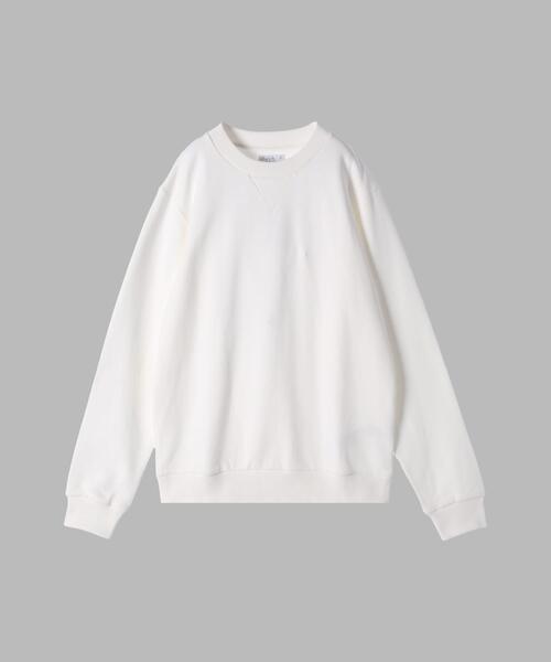 agnes b.(アニエスベー)の「K357 SWEAT スウェット(スウェット・メンズ・アイボリー・3/1/2)」の1枚目の写真