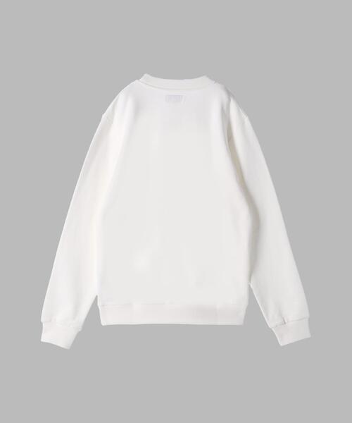 agnes b.(アニエスベー)の「K357 SWEAT スウェット(スウェット・メンズ・アイボリー・3/1/2)」の2枚目の写真