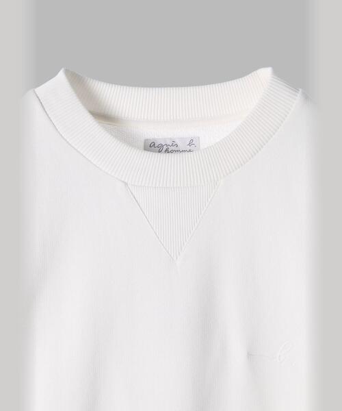 agnes b.(アニエスベー)の「K357 SWEAT スウェット(スウェット・メンズ・アイボリー・3/1/2)」の3枚目の写真