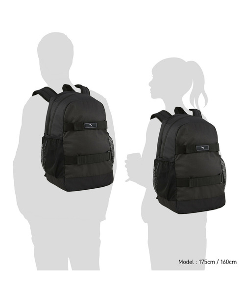 PUMA（プーマ）の「PUMA プーマ ユニセックス プーマ デック バックパック 29L（バックパック/リュック・メンズ・ブラウン系その他/ブラック・フリー）」の12枚目の写真