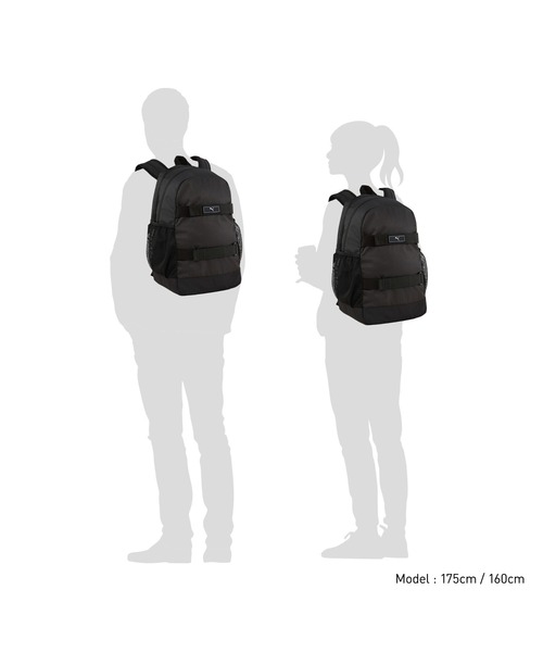 PUMA（プーマ）の「PUMA プーマ ユニセックス プーマ デック バックパック 29L（バックパック/リュック・メンズ・ブラウン系その他/ブラック・フリー）」の7枚目の写真