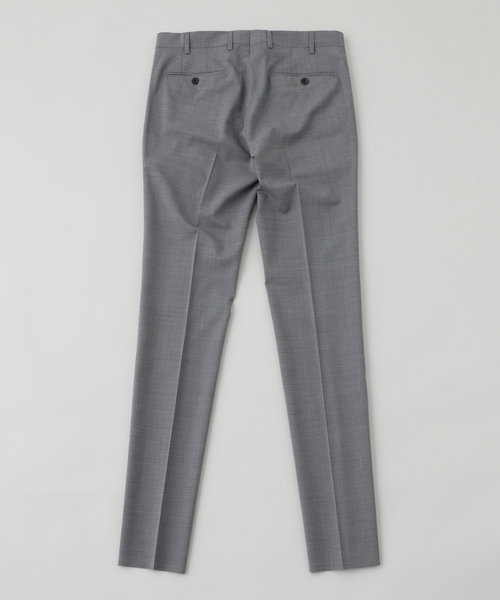 GERMANO(ジェルマーノ)の「GERMANO (ジェルマーノ) Washable Wool Stretch Slacks 324G8604/2603(スラックス・メンズ・ネイビー/チャコールグレー/ライトグレー・50/48/46/44)」の4枚目の写真