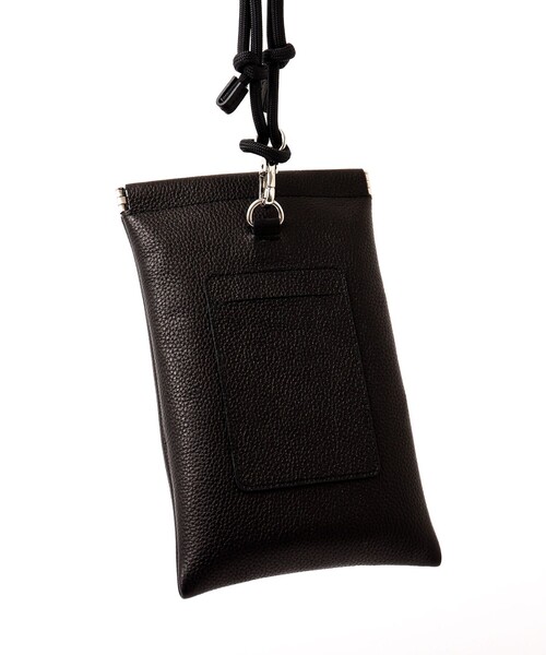 EARLE(アール)の「【EARLE/アール】Mobile Leather Pouch 別注レザーポーチ(ショルダーバッグ・メンズ・ブラック・FREE)」の17枚目の写真