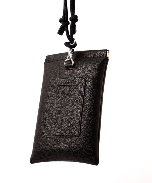 EARLE(アール)の「【EARLE/アール】Mobile Leather Pouch 別注レザーポーチ(ショルダーバッグ・メンズ・ブラック・FREE)」の18枚目の写真