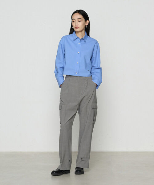 COMME CA（コムサ）の「【セットアップ対応】T／W2WAYストレッチ ストレッチ カーゴパンツ（カーゴパンツ・レディース・ネイビー/トップグレー・7号/9号/11号）」の15枚目の写真