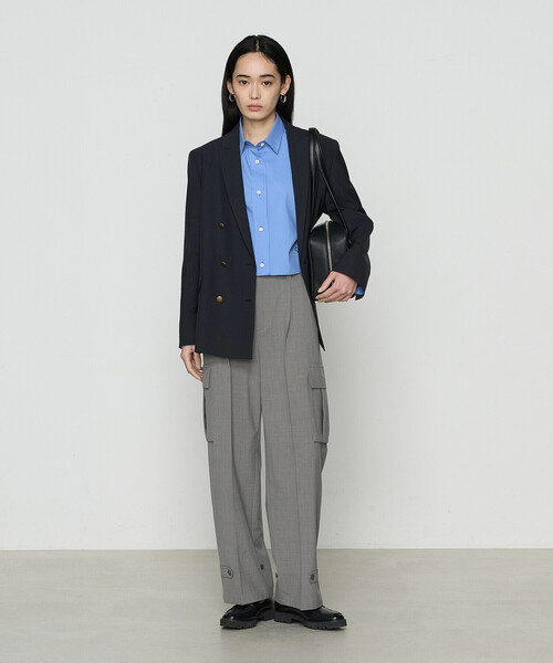 COMME CA（コムサ）の「【セットアップ対応】T／W2WAYストレッチ ストレッチ カーゴパンツ（カーゴパンツ・レディース・ネイビー/トップグレー・7号/9号/11号）」の16枚目の写真