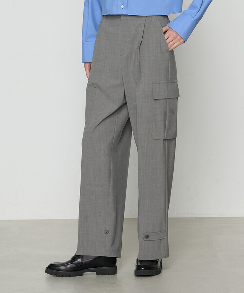 COMME CA（コムサ）の「【セットアップ対応】T／W2WAYストレッチ ストレッチ カーゴパンツ（カーゴパンツ・レディース・ネイビー/トップグレー・7号/9号/11号）」の17枚目の写真