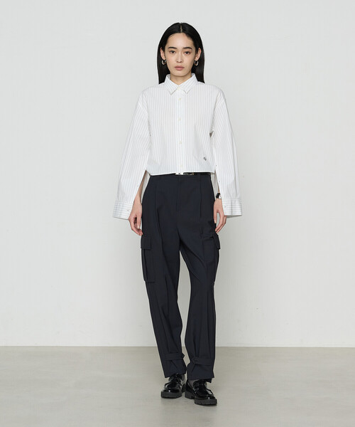 COMME CA（コムサ）の「【セットアップ対応】T／W2WAYストレッチ ストレッチ カーゴパンツ（カーゴパンツ・レディース・ネイビー/トップグレー・7号/9号/11号）」の18枚目の写真