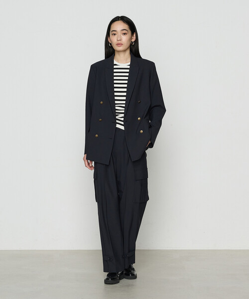 COMME CA（コムサ）の「【セットアップ対応】T／W2WAYストレッチ ストレッチ カーゴパンツ（カーゴパンツ・レディース・ネイビー/トップグレー・7号/9号/11号）」の21枚目の写真