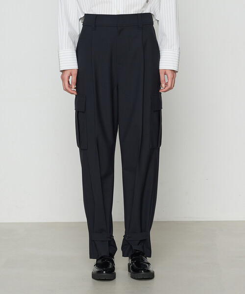 COMME CA（コムサ）の「【セットアップ対応】T／W2WAYストレッチ ストレッチ カーゴパンツ（カーゴパンツ・レディース・ネイビー/トップグレー・7号/9号/11号）」の9枚目の写真