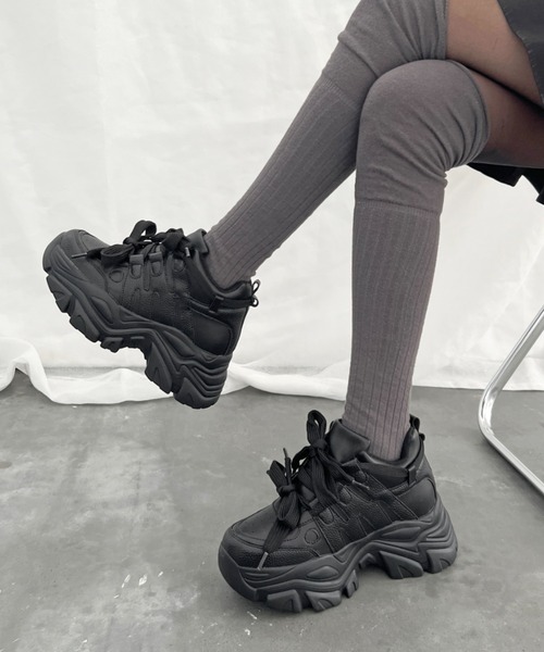 セール】厚底 インヒール入り 2WAY ダブルリボン シューレース