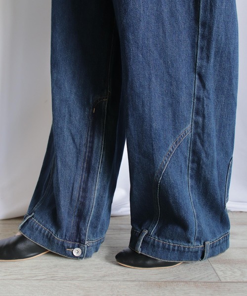 BITTOKO（ビットコ）の「裾ZIPデザインデニム（デニムパンツ・レディース・ブルー・MEDIUM/LARGE）」の20枚目の写真