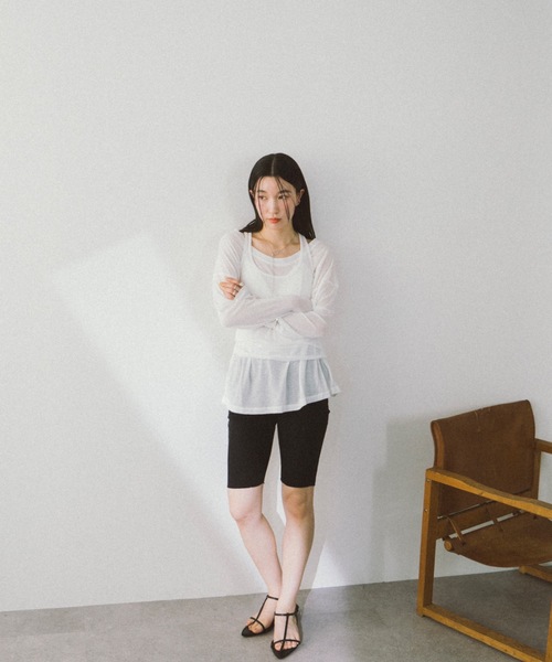 DRWCYS（ドロシーズ）の「コンフォートバイカーパンツ（その他パンツ・レディース・ブラック・SMALL/MEDIUM）」の5枚目の写真