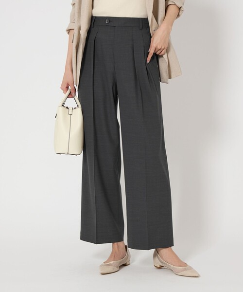 コテラック オリーブグリーン スリムフィットパンツ ポリエステル素材 クラシック トラックパンツ / CL F FR TRACKPANT （ダーク