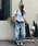 Chikashitsu +i`JVcvXj́uyChikashitsu +zwide stripe denim pants / y`JVcvXzXgCv{[_[Chfjpcifjpcjvbu[