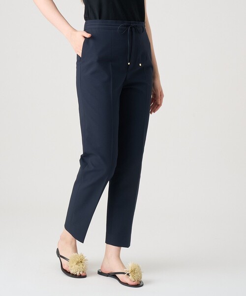 ANAYI(アナイ)の「【セットアップ対応商品】サッカーストレッチドロストパンツ(その他パンツ・レディース・トップグレー/ベージュ系その他/コーラル/ネイビー/ホワイト・36/38/34)」の2枚目の写真