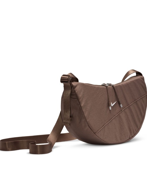 NIKE（ナイキ）の「【NIKE】 ナイキ オｰラ  CRESCENT クロスボディバッグ（ボディバッグ/ウエストポーチ・レディース・ダークブラウン/ブラック・FREE）」の5枚目の写真