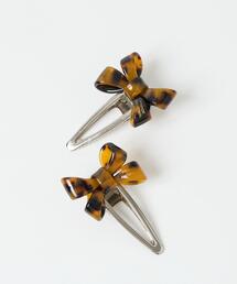 2点セット リボン」に該当するバレッタ/ヘアクリップ