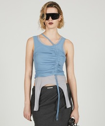 2ネックレイヤードタンク / 2 Neck Layered Tank