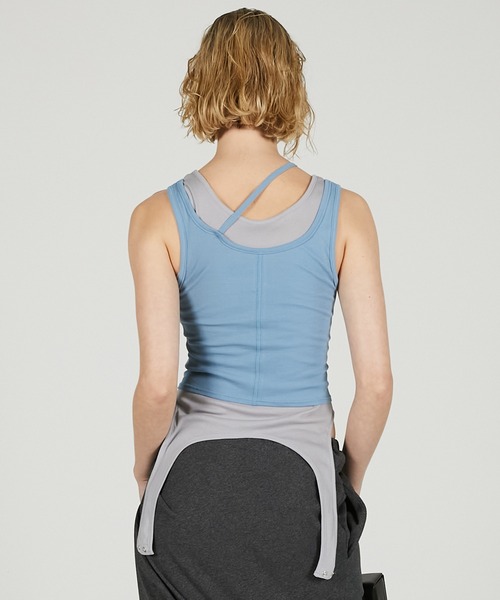 Pre-Order】2ネックレイヤードタンク / 2 Neck Layered Tank