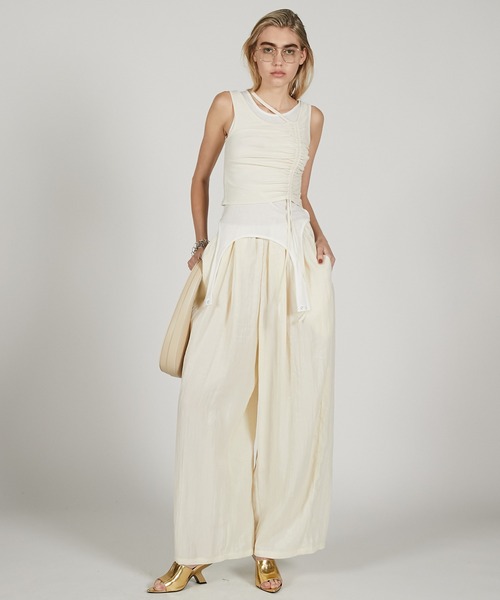 【定価15,400】PRANK PROJECT ２ネックレイヤードタンクトップ 2ネックレイヤードタンク / 2 Neck Layered Tank（タンクトップ