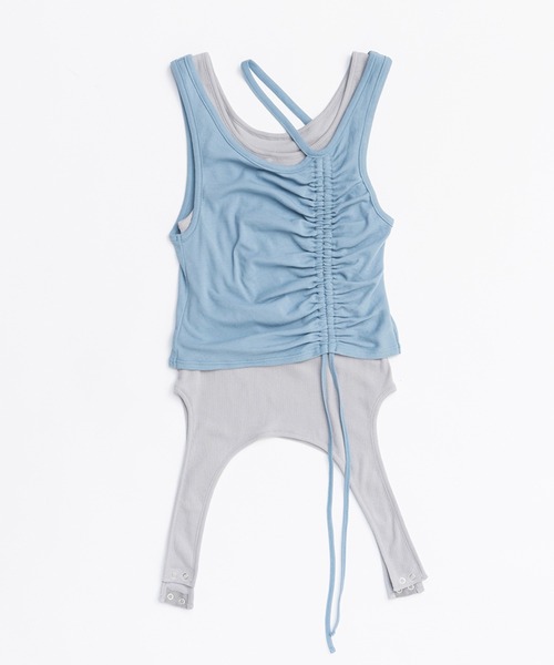2ネックレイヤードタンク / 2 Neck Layered Tank（タンクトップ