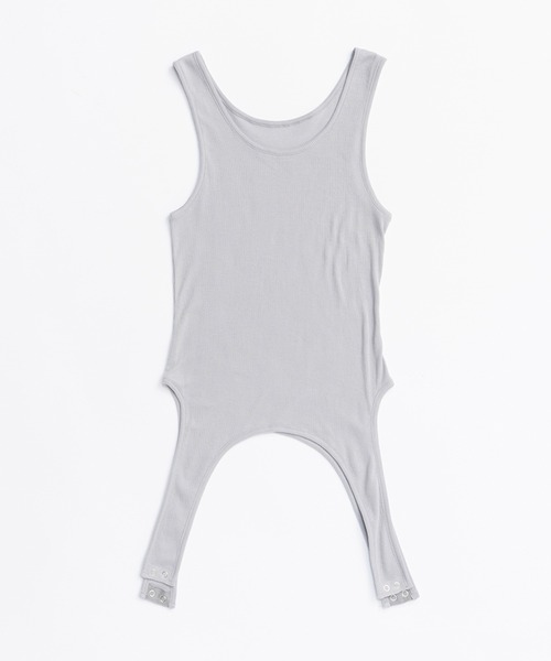 PRANK PROJECT（プランクプロジェクト）の「2ネックレイヤードタンク / 2 Neck Layered Tank（タンクトップ・レディース・ブルー/アイボリー/ブラック・FREE）」の4枚目の写真