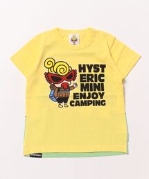 Hysteric Mini イエロー Tシャツ 40%off HYSTERIC MINI 2WAY 着回し半袖Tシャツ 60：イエロー