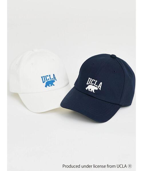 Lugnoncure（ルノンキュール）の「【UCLA】刺繍入りキャップ（ハット・レディース・キナリ/ネイビー・F）」の3枚目の写真