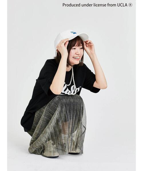 Lugnoncure（ルノンキュール）の「【UCLA】刺繍入りキャップ（ハット・レディース・キナリ/ネイビー・F）」の14枚目の写真