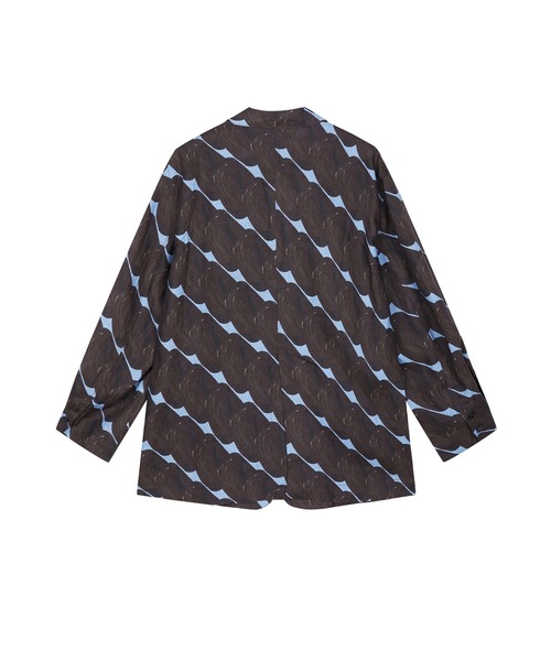 JNBY（ジェーエヌビーワイ）の「Urban Graphic Linen Jacket / リネンジャケット（テーラードジャケット・レディース・ベージュ/ブラウン・36/38）」の19枚目の写真