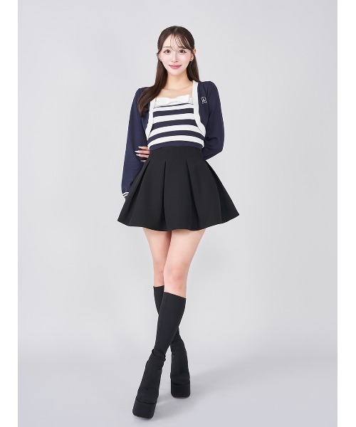 Darich タックデザインカットミニスカート M タックデザインカットミニスカート – Darich (ダーリッチ)