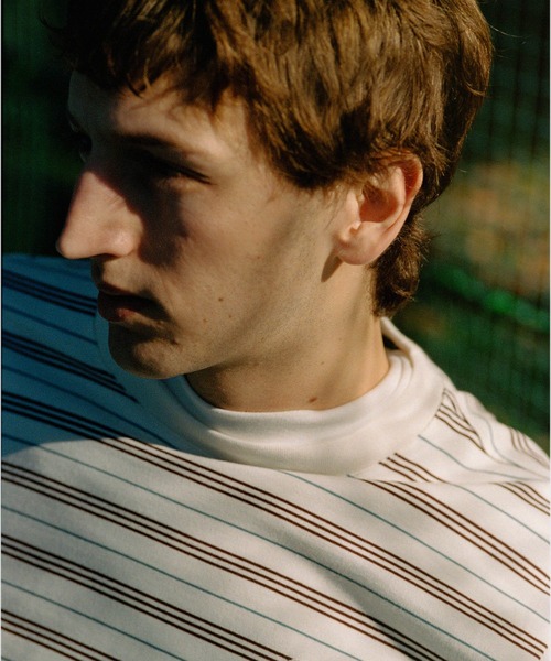 LACOSTE(ラコステ)の「【LACOSTE for ADAM ET ROPE'】別注 MULTI BORDER TEE(Tシャツ/カットソー・メンズ・ボルドー/ホワイト系その他5/ブルー系その他4・4/5/6)」の7枚目の写真