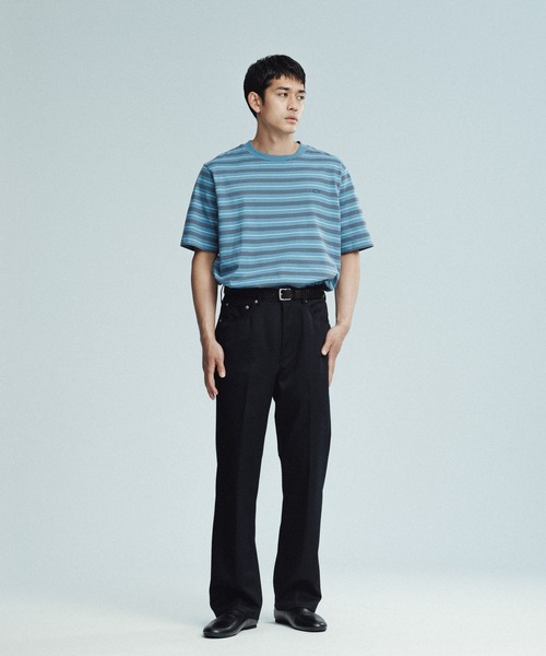 セール】【LACOSTE for ADAM ET ROPE'】別注 MULTI BORDER TEE（T