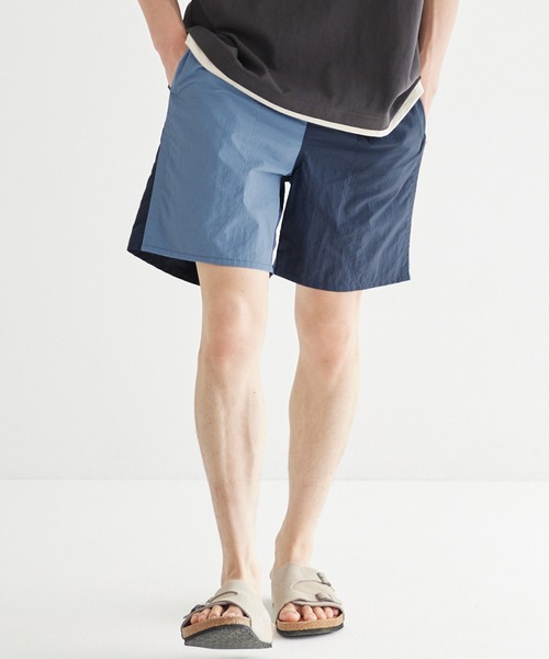 coca(coca)(コカ)の「ワッシャーナイロンバイカラーショートパンツ(その他パンツ・メンズ・E/F/A/B/C/D・M/L/XL)」の4枚目の写真