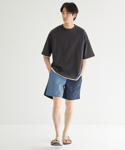 coca(coca)(コカ)の「ワッシャーナイロンバイカラーショートパンツ(その他パンツ・メンズ・E/F/A/B/C/D・M/L/XL)」の11枚目の写真