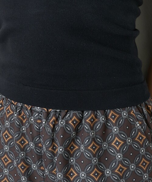 FREAK'S STORE(フリークスストア)の「<サイズ展開あり>フラットカップ付きキャミソール/ブラトップ(キャミソール・レディース・ナチュラル/ブラック/ベージュ・SMALL/MEDIUM)」の15枚目の写真