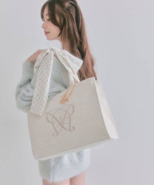 Aimerianejoieチャーム付きキャリーオントート（トートバッグ）｜OLIVE