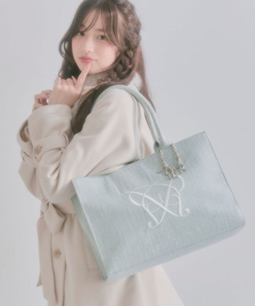 Aimerianejoieチャーム付きキャリーオントート（トートバッグ）｜OLIVE