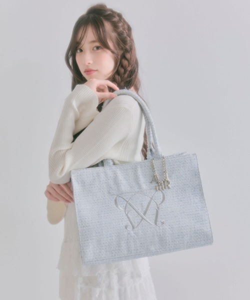 Aimerianejoieチャーム付きキャリーオントート（トートバッグ）｜OLIVE