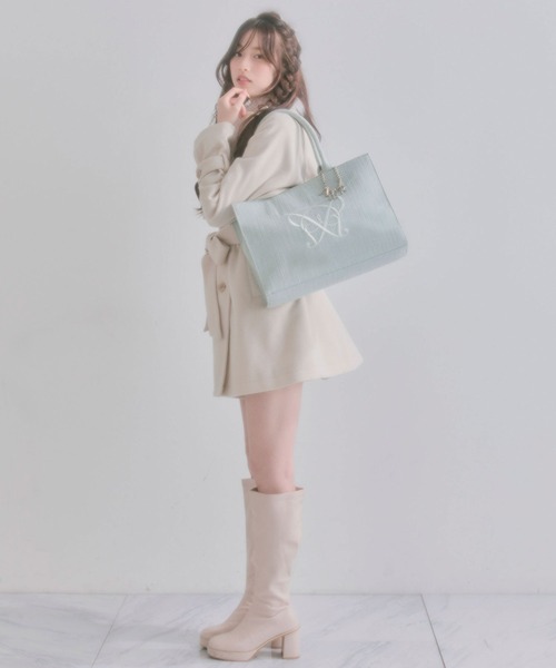 Aimerianejoieチャーム付きキャリーオントート（トートバッグ）｜OLIVE