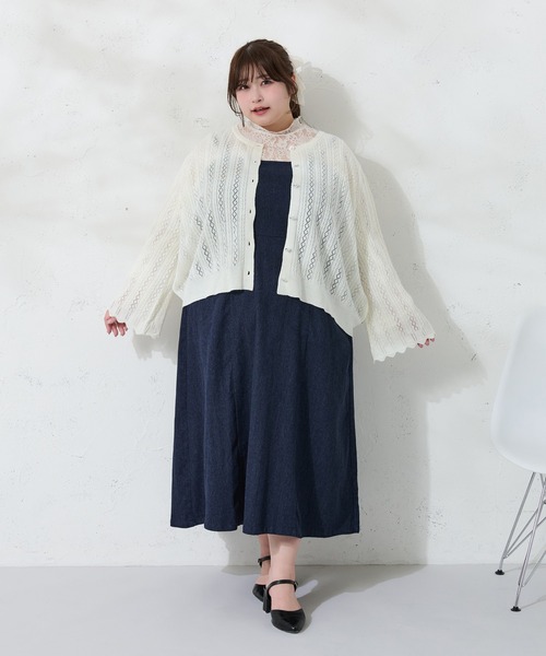 louiosy ルオシー LL キャミソールフレアワンピース Louiosy 「Louiosy」 キャミソールワンピース LL ブラック